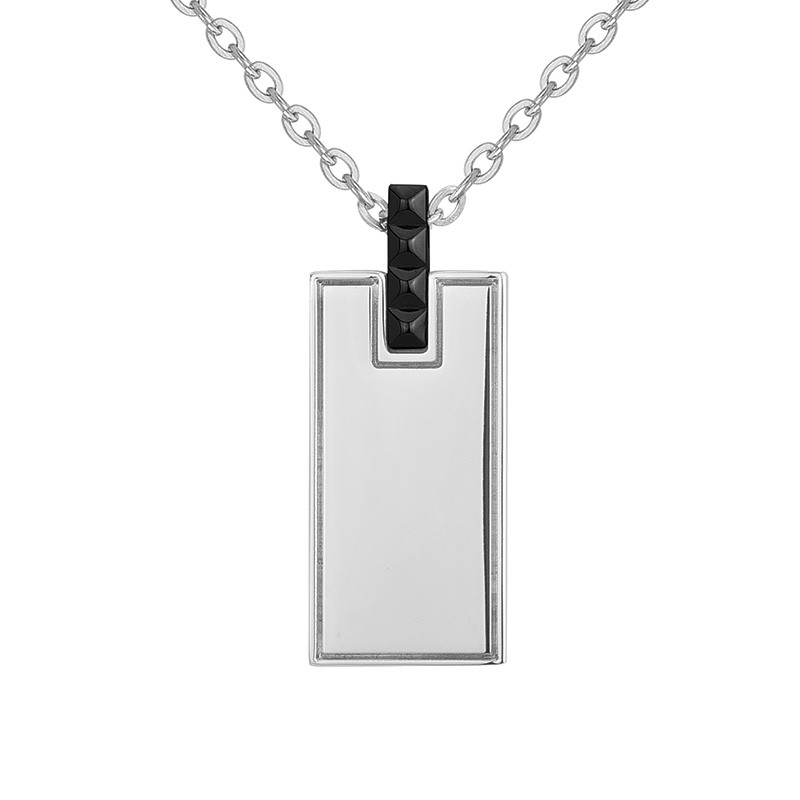 Collier Bruce Phebus Homme en Acier