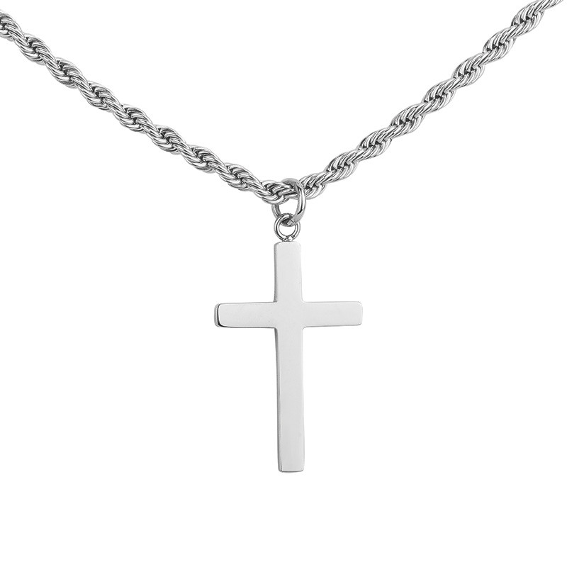 Collier Tony Phebus Homme en Acier