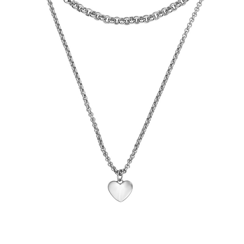 Collier Jennifer Phebus Femme en Acier