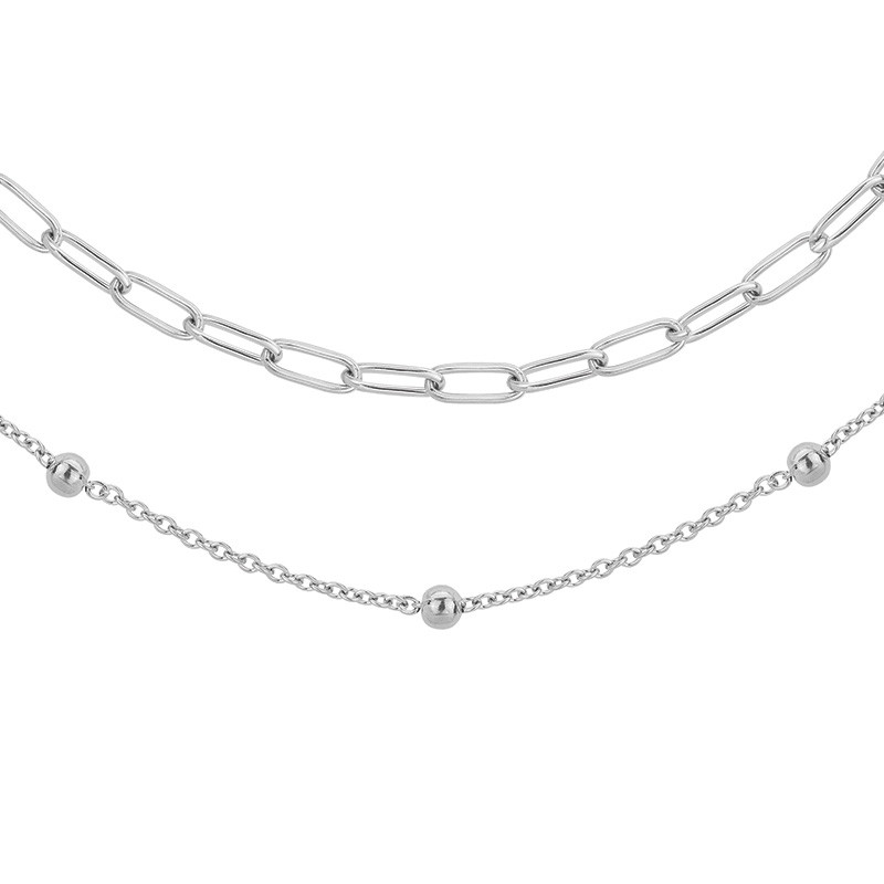 Collier Phebus Femme en Acier