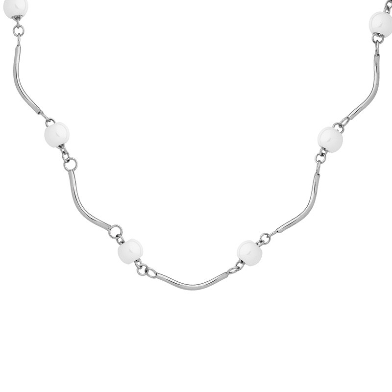 Collier Violet Phebus Femme en Acier