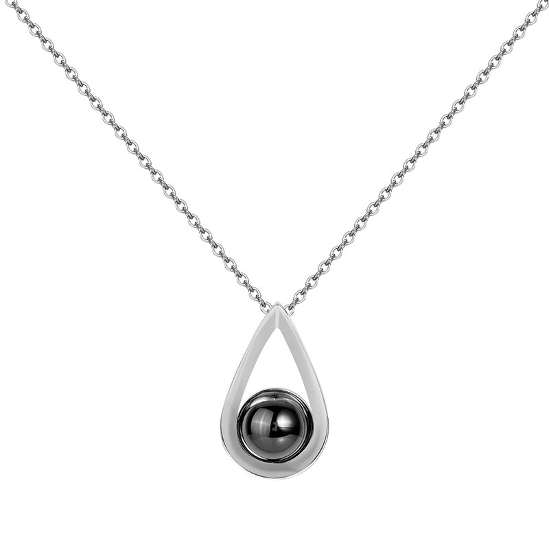 Collier Caroline Phebus Femme en Acier